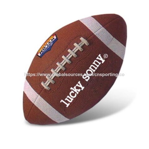 3-layer Beach/Rugby Ball/Football with Rubber Bladder, Made of PU/PVC Materials for sale at factory direct price