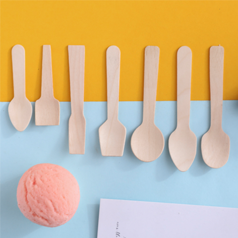 Eco-friendly Ice Cream Mini Coffee Spoon Bamboo Scoop - Wholesale Bamboo  toothbrushes