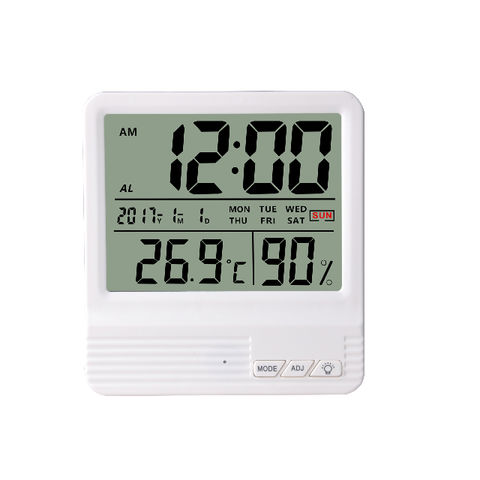Mini higrómetro Digital LCD para interiores, medidor electrónico de  temperatura y humedad, Sensor, estación meteorológica, higrómetro