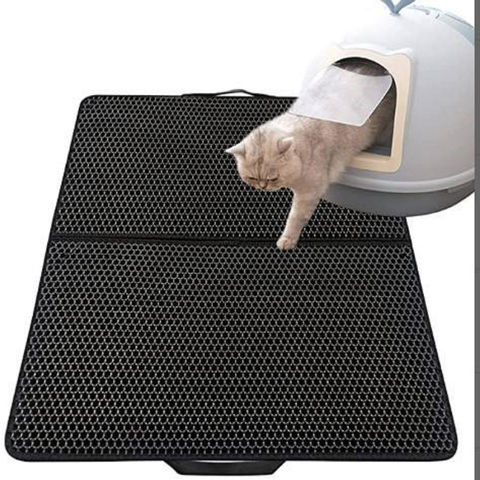 Buy Wholesale China Easy Cleaning Portable Cat Sand Mat For Litter Box ...