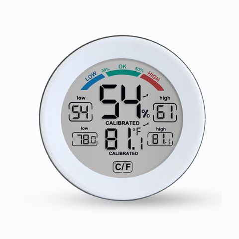 Thermomètre numérique d'intérieur Hygrometer avec thermomètre de