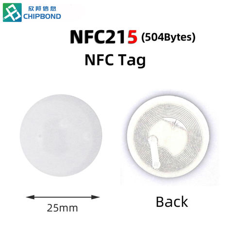 Wholesale Custom printing NTAG215 NFC Sticker tag Manufacturer and Supplier