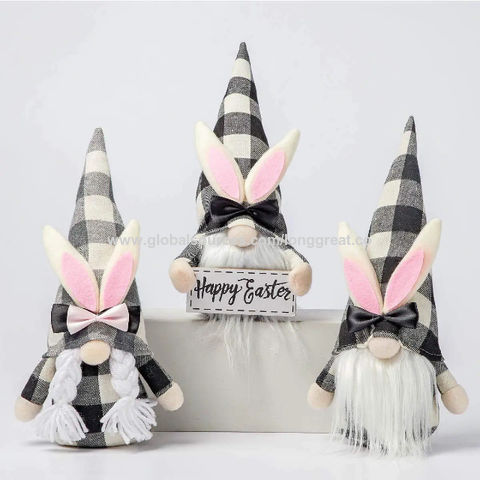 Bunny Gnome Collection Gift Decor Farmhouse Easter Spring Decor Easter ...