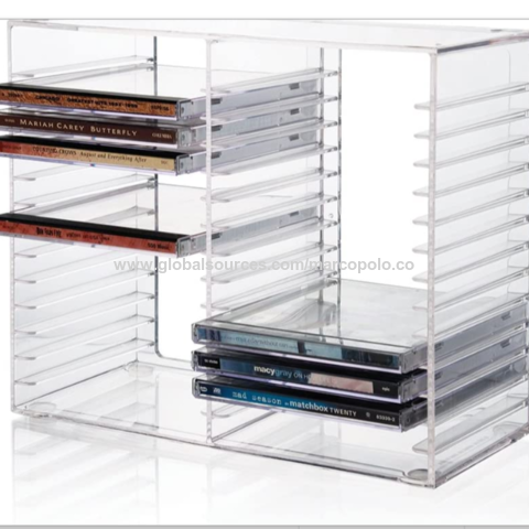 Buy Wholesale China Factory Wholesale Acrylic Cd Display Rack Storage ...