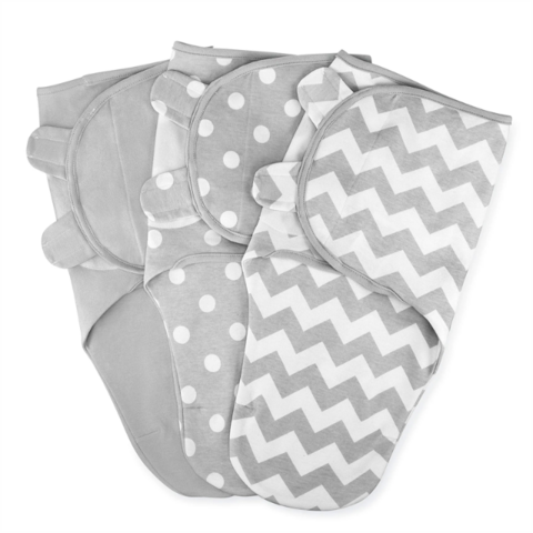 Manta Envolvente Bebê Menina Menino Fácil Ajustável 3 Unidades Saco de Dormir Infantil Envoltório Recém-Nascidos for sale at factory direct price
