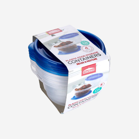 Kitchen Storage Container Set with Lid for Dry Fruit Nuts Flour