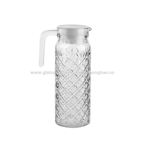 Clear Polypropylene Juice Pitcher Carafe Beverage Bottle Plastic