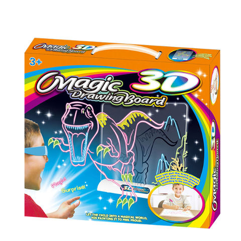 Buy Wholesale China 3d Magic Kids Drawing Board And Writing Pad ...