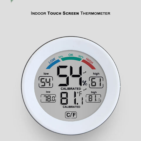 Mini thermomètre intérieur LCD Digital Hygrommed Gauge Capteur Humidity  Metter
