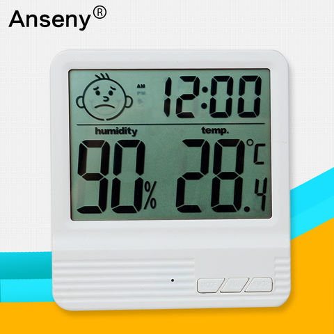 Digital LCD Display Thermometer Innen Hygrometer Elektronische