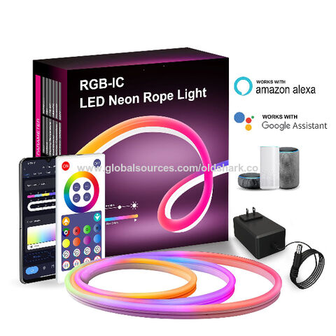 Buy Wholesale China Rgbic Neon Rope Light Led Strip Lights For Living
