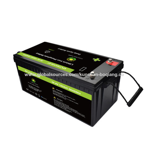 24V 100Ah LiFePO4 Lithium Iron Batterie Solar Elektro Boot Akku BMS  Wohnmobil