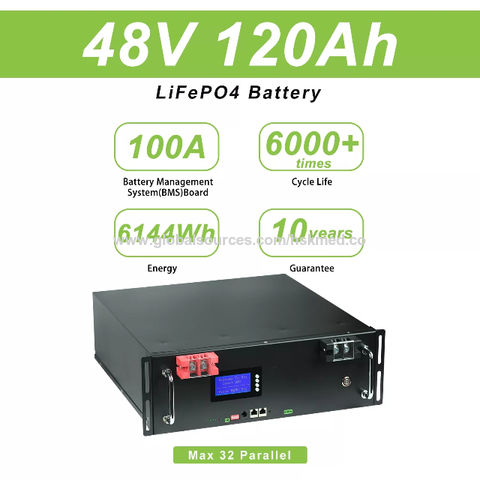 Buy Wholesale China Oem Odm Cheap Solar Battery Lifepo4 48v 50ah 100ah 