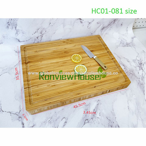 Bamboo Cutting Boards Chopping Block For Meat Cake Vegetables - China