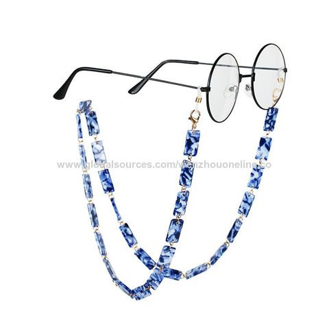 Buy Wholesale China Fashion Acetate Multi Colored Glasses Chain Eyewear ...