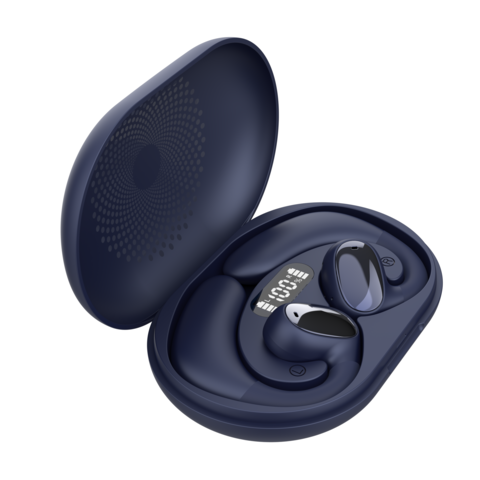 Auriculares Bluetooth de oreja abierta no en la oreja, verdadera conducción  inalámbrica sin hueso con gancho para las orejas y funda de carga con