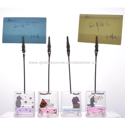 Buy Wholesale China Bestimer Memo Acrylic Souvenir Liquid Paperweight ...
