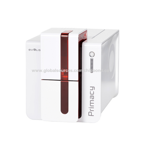 Imprimante Evolis Primacy Meilleure Vente, Impression Thermique Directe, NFC, Imprimante de Cartes d'Identité PVC avec Impression Simple Face/Double Face pour cartes blanches
