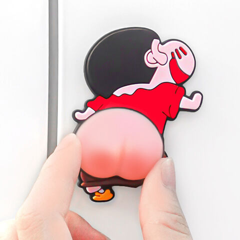 Antikollisions-Dekorativer Niedlicher Anime-Cartoon-Auto-Tür-Rückspiegel-Handyhülle PVC 3D-Hintern-Stoßstangenaufkleber-Schutz for sale at factory direct price