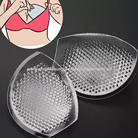 Bikini Breast Enhancer Sticky Bra Cups Silicone Bra Inserts Lift Breast  Pads