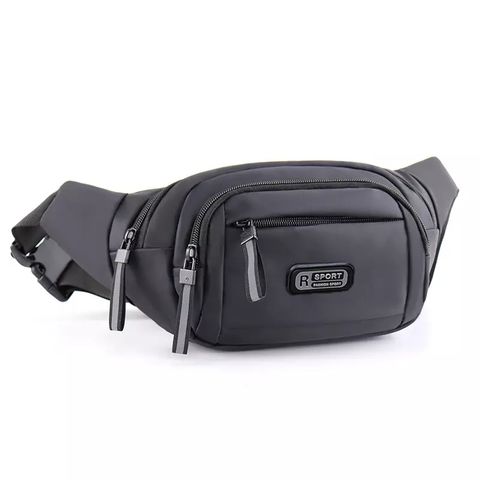 Bolso de pecho para hombre, informal, de negocios, de cuero, bandolera táctica, riñonera for sale at factory direct price