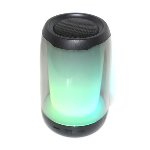 LED Bluetooth Lautsprecher Fabrik Bluetooth Lautsprecher mit bunten blinkenden LEDs Outdoor Bluetooth Lautsprecher Gute Klangqualität OEM