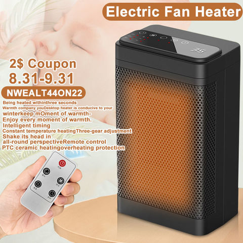 2000W Electric Space Heater For Indoor With Remote Wall Mounted Heater