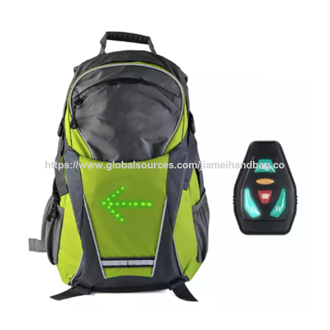 Small Rider Bag Led Buy Wholesale China Wholesale Led Light Turn Signal Cycling Backpacks ...