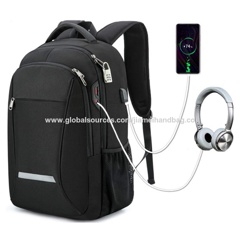 Bolsa de 17 para computadora portable, maletín de viaje con organizador,  correa para colgar al hombro expansible, impermeable, para llevar