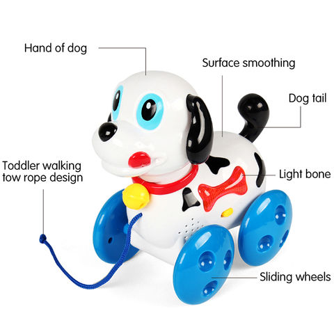 Walk Along Puppy, Pull Along Toy