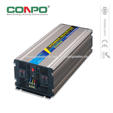 Buy Wholesale China 5000w Pure Sine Wave Inverter With Usb, 24v/48vdc ...