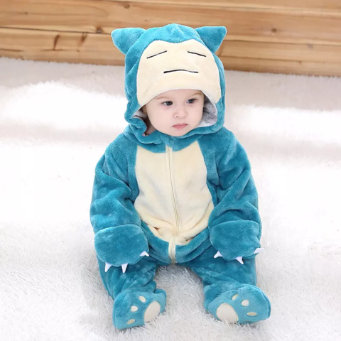 Compre Ropa De Pijama Verde Kawaii Kigurumi Para Recién Mamelucos Para Bebés, De Anime Con Capucha, Traje De Invierno y Ropa De Bebé de China por 4.99 USD | Global Sources
