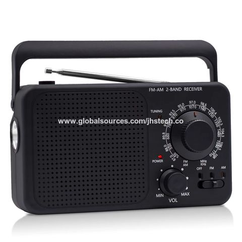 Buy Wholesale China Portable Antennas 2 Band Am/fm Radio With Alarm ...