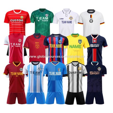 Buy Wholesale China 2022 World Cup Football Jersey Quick Dry Polyester ...