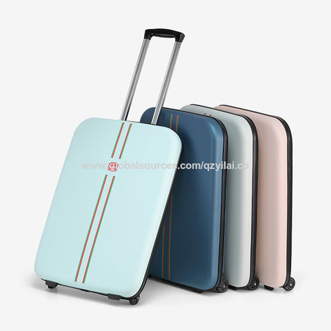 Buy Wholesale China Folding Luggage Trolley With Rolling Wheels Factory  Price New Design Foldable Suitcase Set Custom Logo & Luggage at USD 19.5