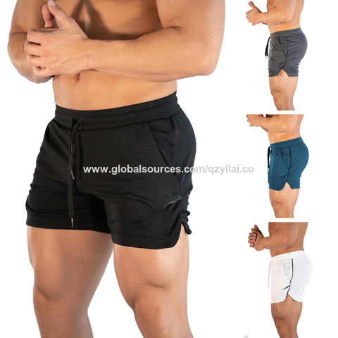 Butrends Shorts De Course Hommes Avec Poches Zippées - Shorts Sport Respirants Séchage Rapide Pour Gym, Running Et Training