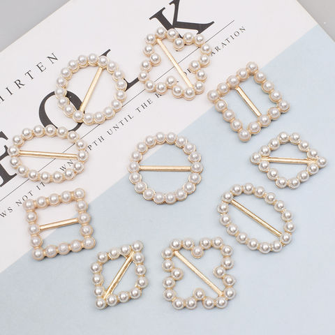 Accessoires de mode en strass, alliage, perles et cristaux colorés pour bijoux DIY