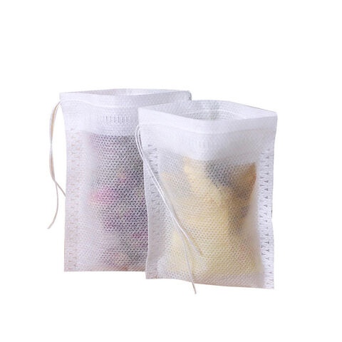 100pcs Tea Bags Disposable Filter Bags For Tea Infuser With String