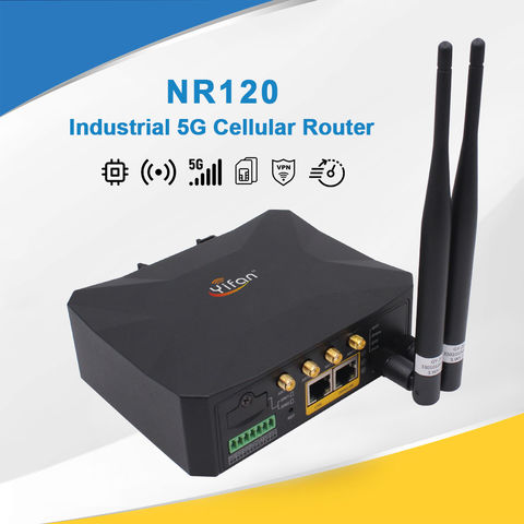 Nr120 Industrial Modem 5g Router Dual Sim Ac Gigabit 5g M2m Router
