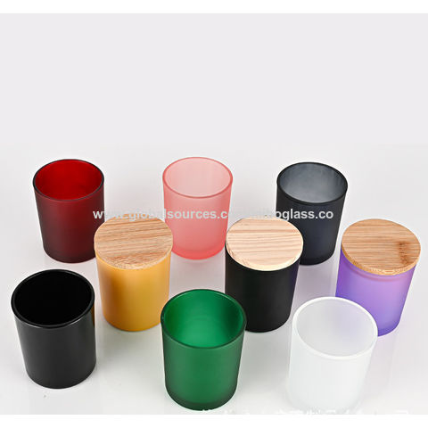 Buy Wholesale China Wholesale 315ml Transparent Glass Candle Jar Custom ...