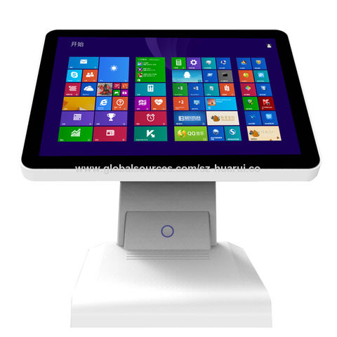 Windows 11 pos 15 inch touch screen all in one POS system point of sale epos hardware for sale at factory direct price