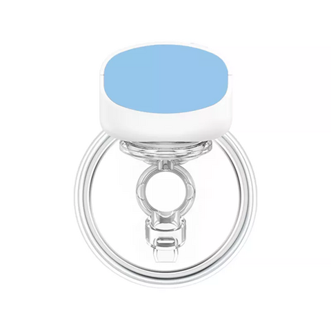 Extractor de Leche Materna Portátil Manos Libres de Silicona, Extractor de Leche Eléctrico Inalámbrico Usable para Mujeres, Recolecta Leche Materna