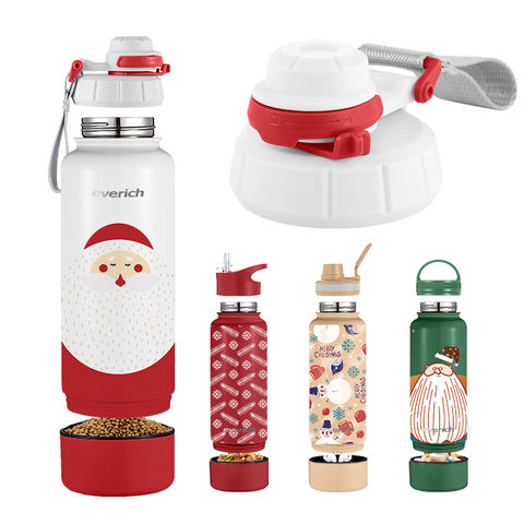 Buy Wholesale China Vacuum Flask Sports Water Bottles With Sports Handle  Lid Lock Cap Stainless Steel Insulated Sublimation Bottle For Christmas &  Vacuum Flask at USD 2.3