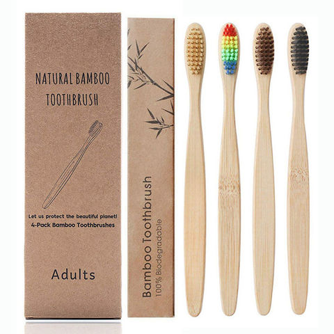 Buy Wholesale China Soft Bristles Bamboo Toothbrush Biodegradable ...