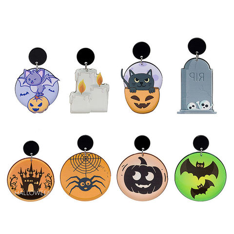 Halloween Sticker Earrings