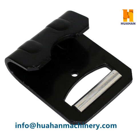 Gancho Plano de 50 mm para Eslingas de Amarre, cincado o con acabado negro. Resistencia: 5000-7000 kg (11000, 15400 lbs) for sale at factory direct price