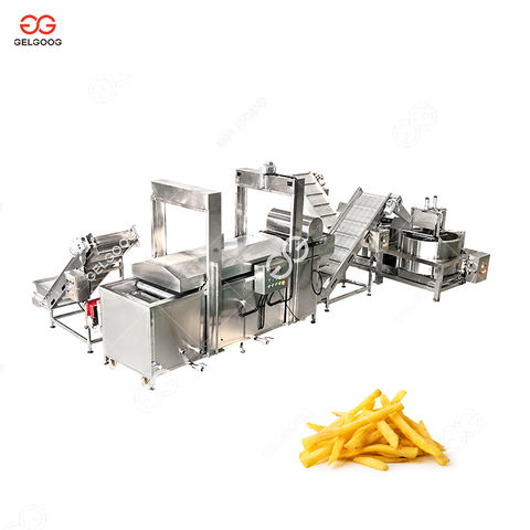 Complete Automatic Potato Fresh French Fries Making Machine 300kg/h  Manufacturer