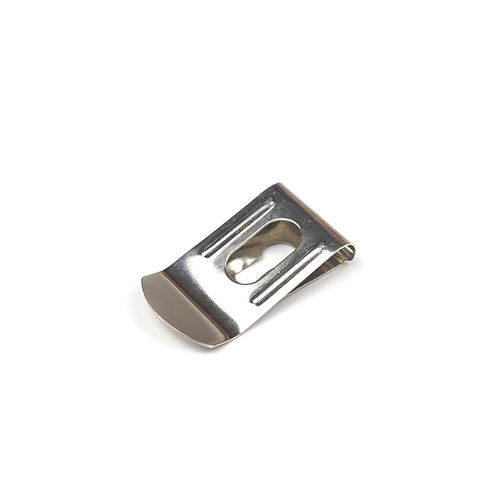 Factory Direct High Quality China Wholesale Custom Stainless Steel Metal  Wallet Clip U-shaped Spring Clip Leather Belt Clip $0.1 from Dongguan  ShuangXin Industry Co.,Ltd