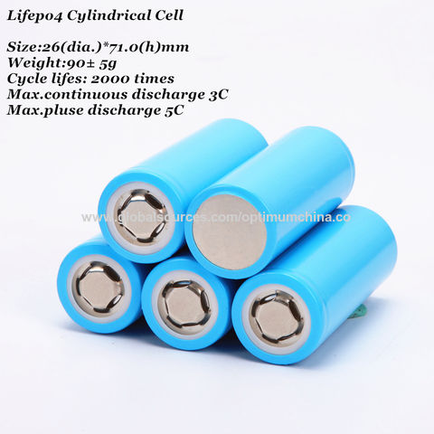 Buy Wholesale China Strong Power Grade A 26650 Lifepo4 Battery Cell ...