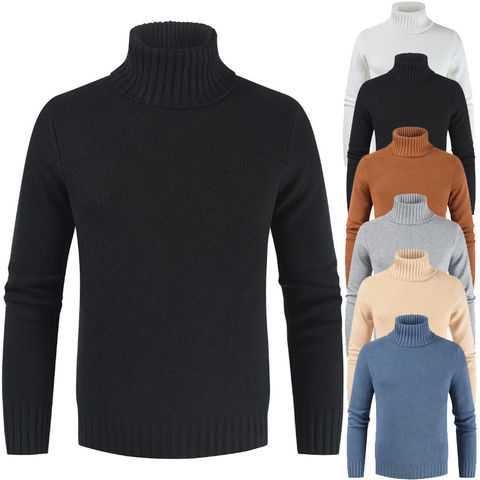 Saashi Slim Fit Turtleneck Knit Sweater